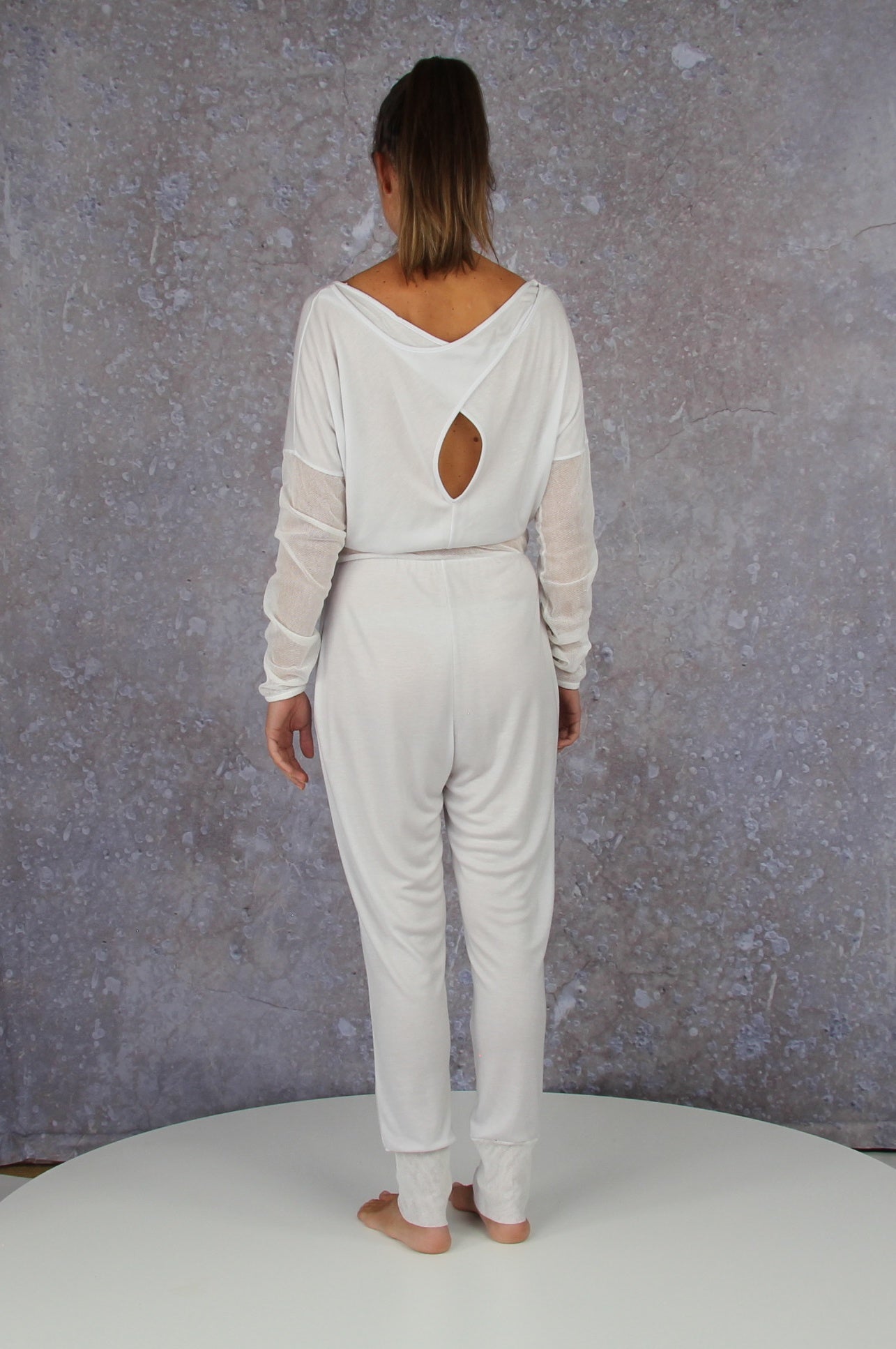 Comfy soft velvet long sleeve Jumpsuit