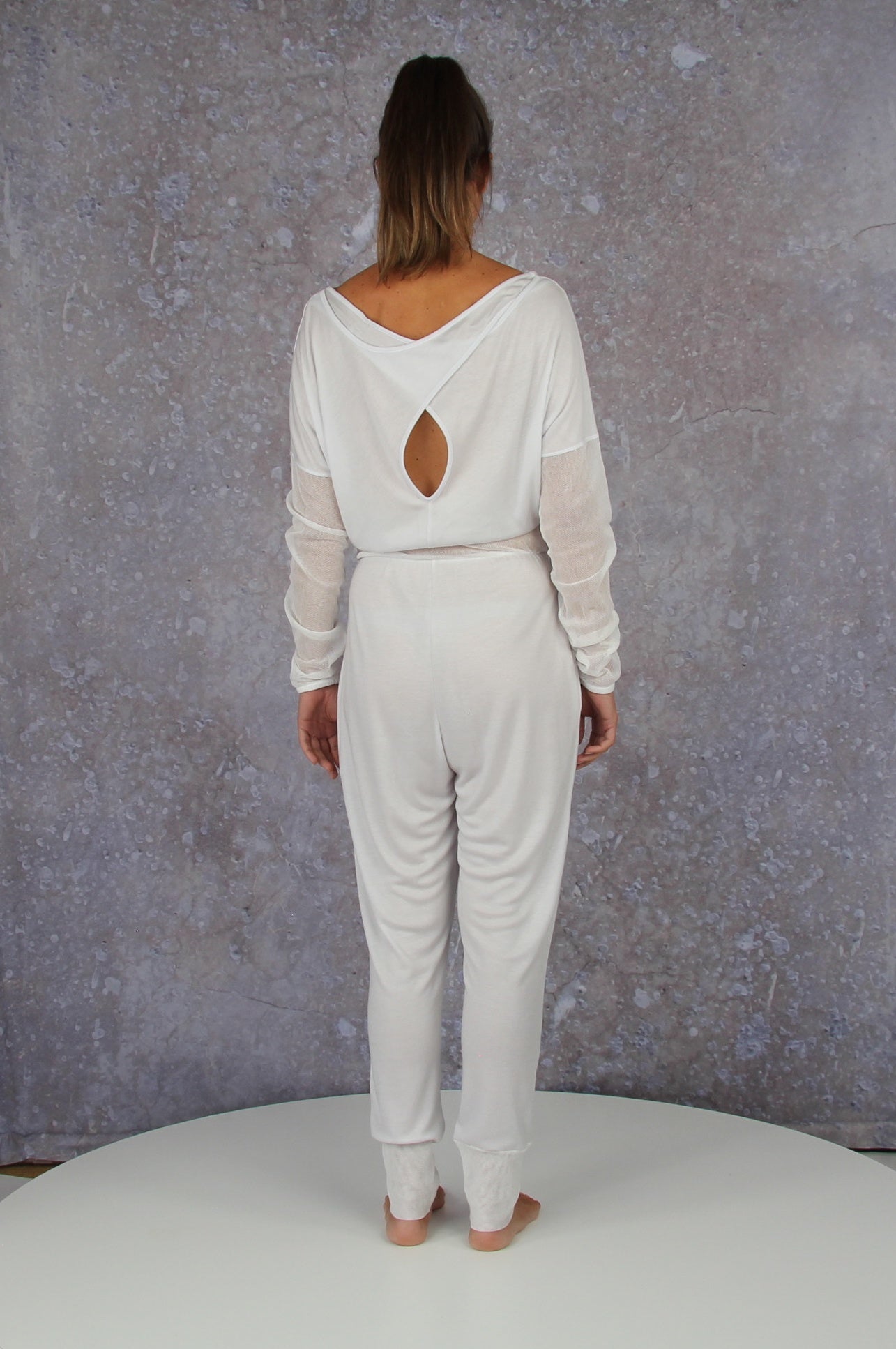 Comfy soft velvet long sleeve Jumpsuit