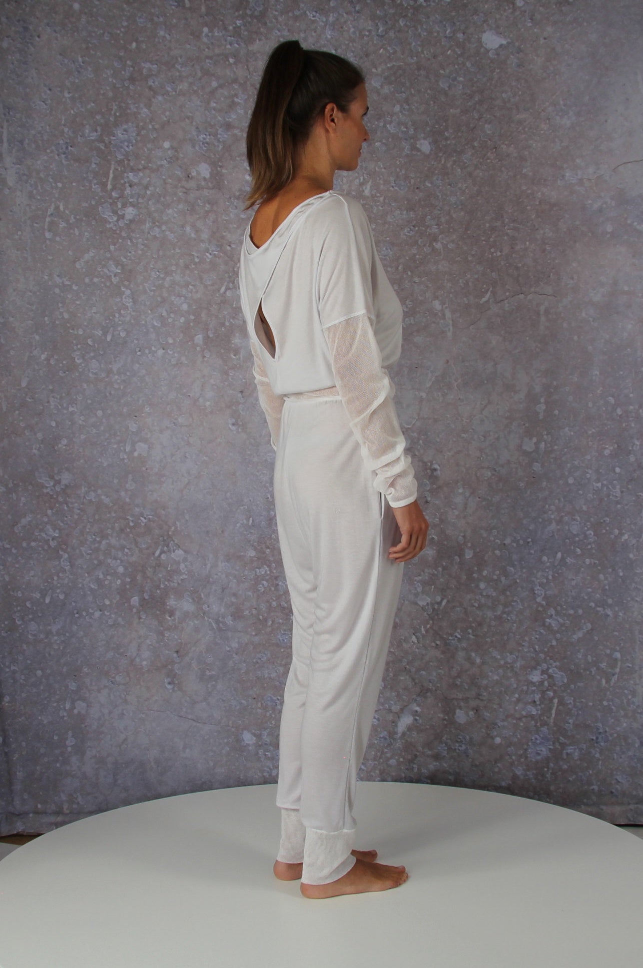 Comfy soft velvet long sleeve Jumpsuit