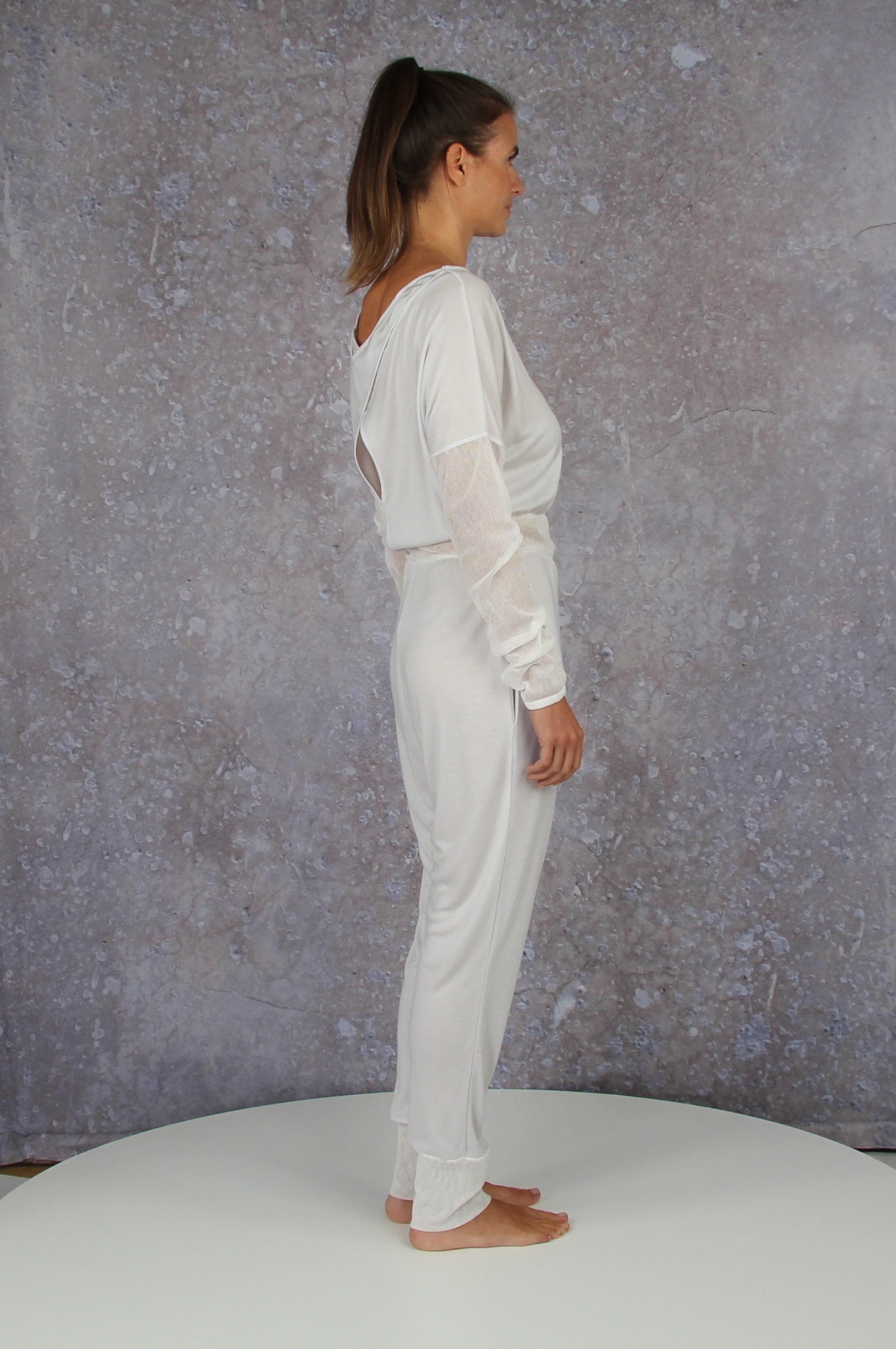 Comfy soft velvet long sleeve Jumpsuit
