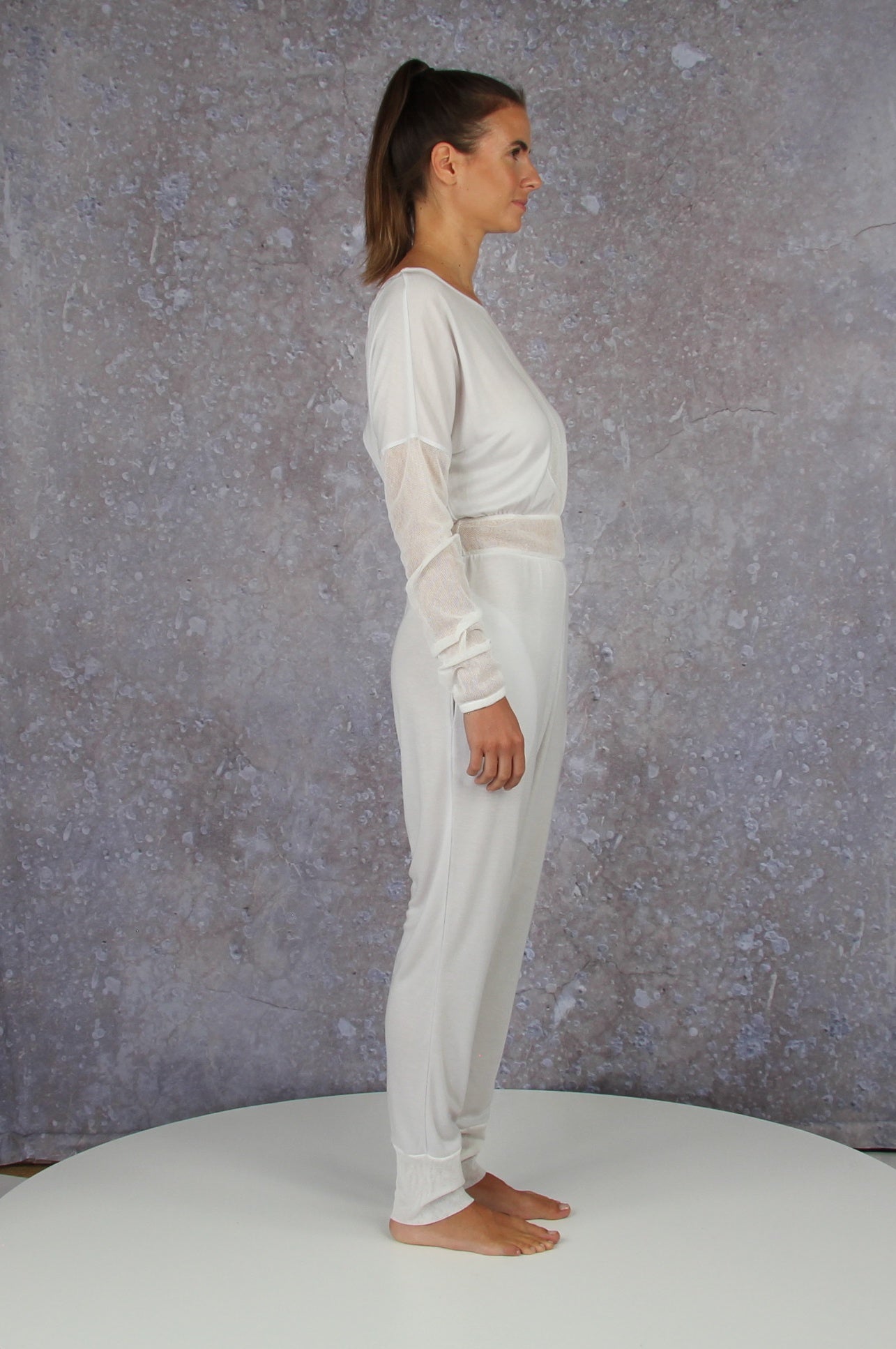 Comfy soft velvet long sleeve Jumpsuit
