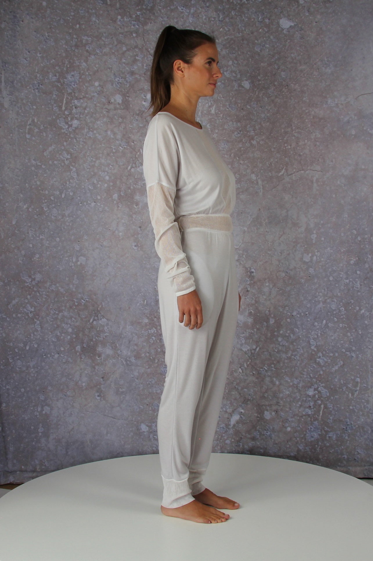 Comfy soft velvet long sleeve Jumpsuit