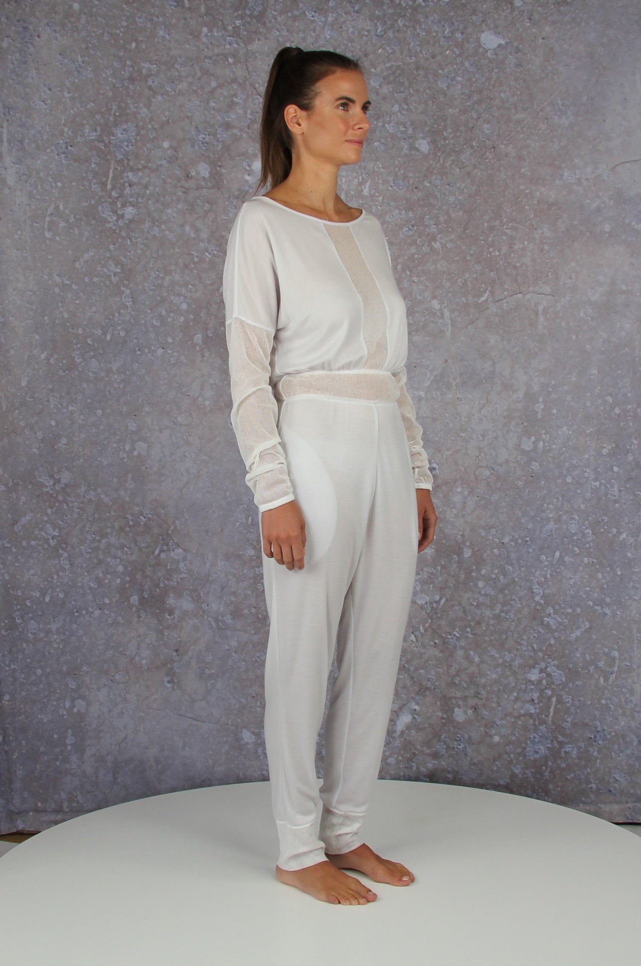 Comfy soft velvet long sleeve Jumpsuit