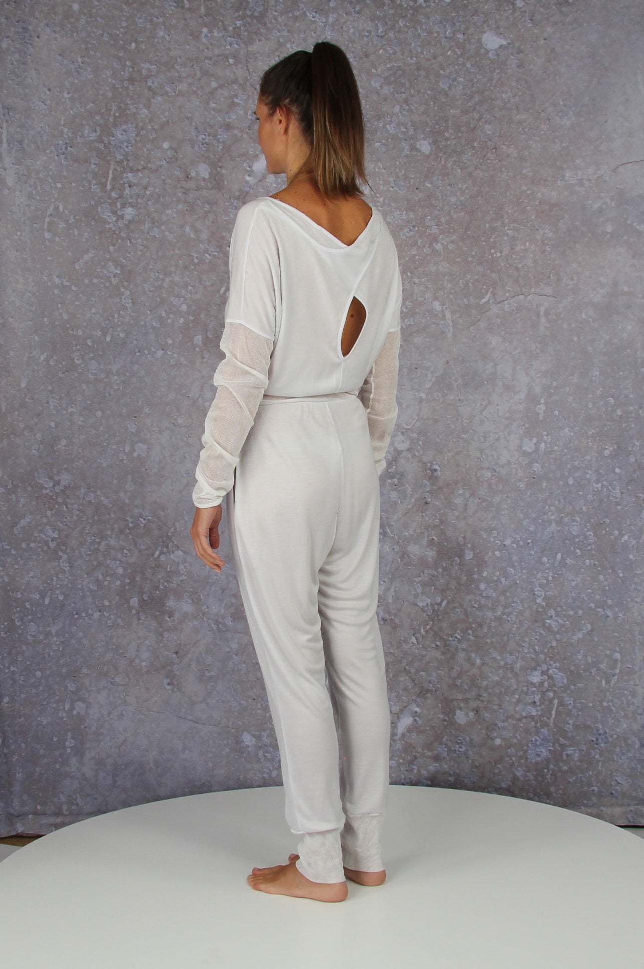 Comfy soft velvet long sleeve Jumpsuit – Y-05