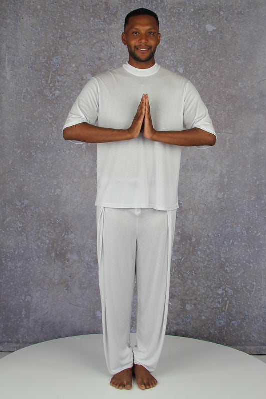 produktbild yoga Wickelhose oversize tencel t-shirt 